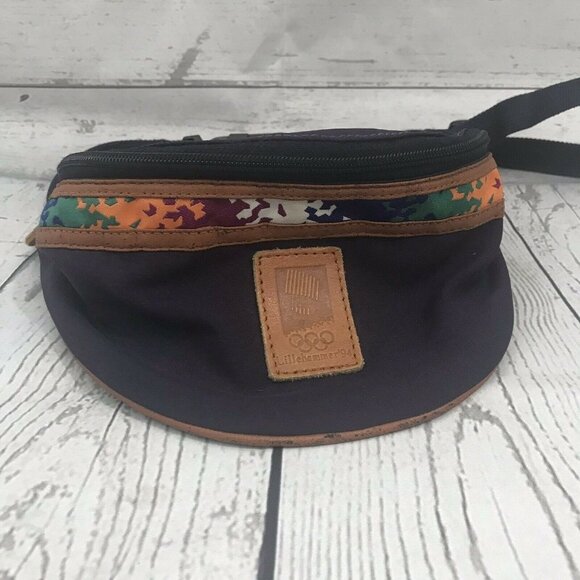Lillehammer Handbags - Lillehammer Olympics 1994 Vintage Hip Sack/Fanny